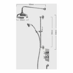Roper Rhodes Henley Thermostatic Dual Function Concealed Shower System 7 Roper Rhodes Henley Thermostatic Dual Function Concealed Shower System -TAP WAREHOUSE Shop roperrhodes svset52 tech