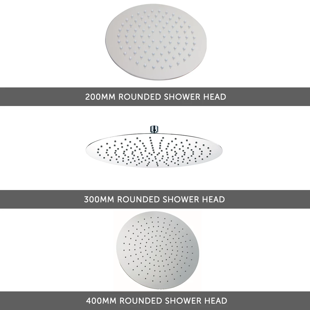 Nina Concealed Shower Valve, 300mm Head & Handset - 300mm Wall Arm 7 Nina Concealed Shower Valve, 300mm Head & Handset - 300mm Wall Arm - Image 5