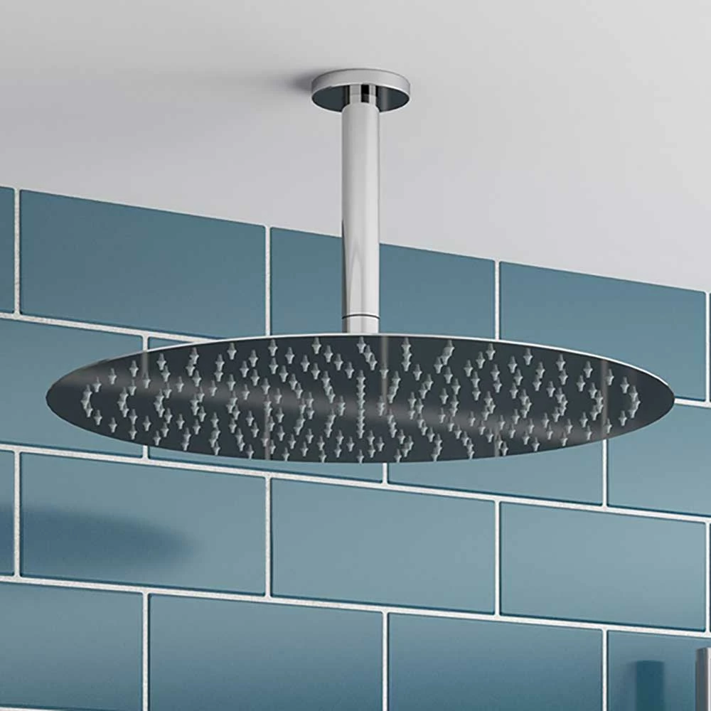 Adele Concealed Shower Valve, Fixed Head & Shower Handset - 300mm Arm 5 Adele Concealed Shower Valve, Fixed Head & Shower Handset - 300mm Arm - Image 3