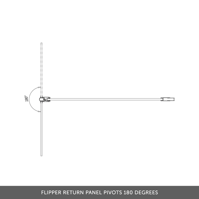 Harbour I8 6mm Flipper Return Panel 4 Harbour I8 6mm Flipper Return Panel - Image 2