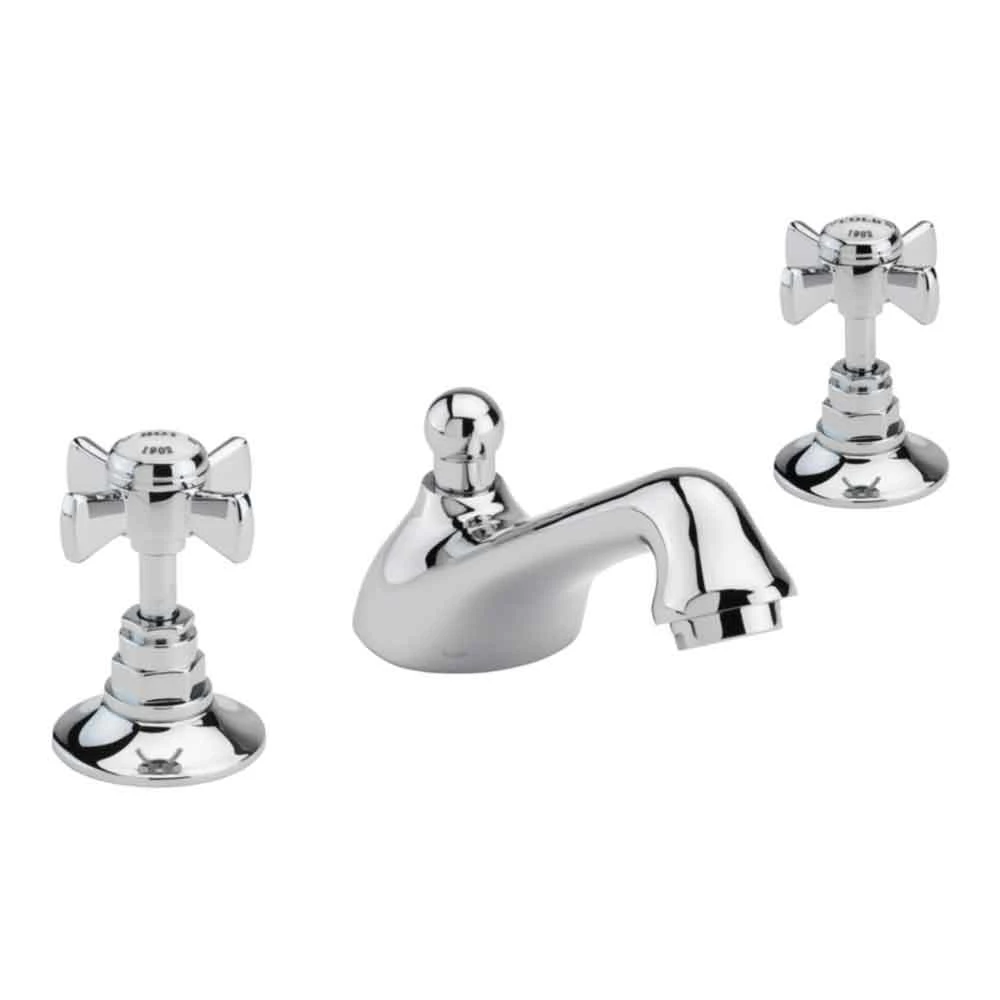 Sagittarius Churchman 3 Hole Basin Mixer With Pop-Up Waste 3 Sagittarius Churchman 3 Hole Basin Mixer With Pop-Up Waste