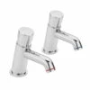 Sagittarius Ergo Non-Concussive Pair Of Basin Taps 2 Sagittarius Ergo Non-Concussive Pair Of Basin Taps -TAP WAREHOUSE Shop sagittarius ergo non concussive pair of basin taps cutout