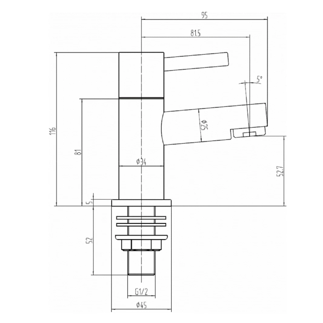 Sagittarius Piazza Pair Of Bath Taps 4 Sagittarius Piazza Pair Of Bath Taps - Image 2