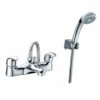 Sagittarius Prestige Twin Lever Bath Shower Mixer With Hose Handset And Wall Bracket 1 Sagittarius Prestige Twin Lever Bath Shower Mixer With Hose Handset And Wall Bracket -TAP WAREHOUSE Shop sagittarius prestige twin lever bath shower mixer cutout