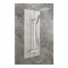 Sagittarius Stark Cube Deluxe Exposed Thermostatic Shower Valve And Rigid Riser Kit -TAP WAREHOUSE Shop sh611c