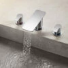 Flova Spring 3 Hole Basin Mixer With Clicker Waste 2 Flova Spring 3 Hole Basin Mixer With Clicker Waste -TAP WAREHOUSE Shop sr3hbas flova spring 3 hole basin mixers heroimage