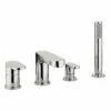 Proflow Track 4 Hole Bath Shower Mixer Set 1 Proflow Track 4 Hole Bath Shower Mixer Set -TAP WAREHOUSE Shop style 4h bsm cut
