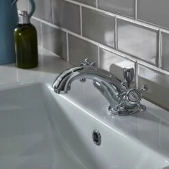 Roper Rhodes Henley Crosshead Basin Mixer With Pop-Up Waste