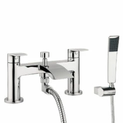 Proflow Tiera Waterfall Bath Shower Mixer With Shower Kit