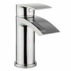 Proflow Tiera Waterfall Basin Mixer With Clicker Waste