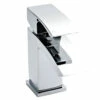 Nuie Vibe Midi Waterfall Mono Basin Mixer -TAP WAREHOUSE Shop tsi305 cut
