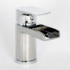 Vellamo Tugela Mini Waterfall Basin Mixer With Clicker Waste 2 Vellamo Tugela Mini Waterfall Basin Mixer With Clicker Waste -TAP WAREHOUSE Shop tugela mini basin mixer cut 2