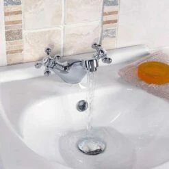 Nuie Viscount Crosshead Mono Basin Mixer With Click-Clack Waste 8 Nuie Viscount Crosshead Mono Basin Mixer With Click-Clack Waste -TAP WAREHOUSE Shop ultra x385 detail1