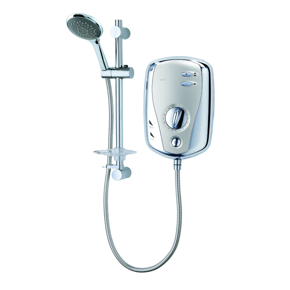Vado Slim Line Chrome Electric Shower - 9.5kW 3 Vado Slim Line Chrome Electric Shower - 9.5kW