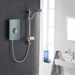 Vado Elegance Metallic & Chrome Electric Shower - 9.5kW