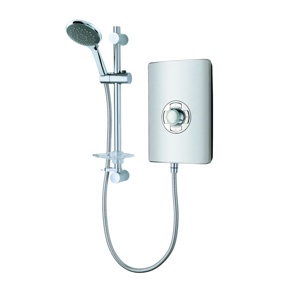 Vado Elegance Metallic & Chrome Electric Shower - 9.5kW 4 Vado Elegance Metallic & Chrome Electric Shower - 9.5kW - Image 2