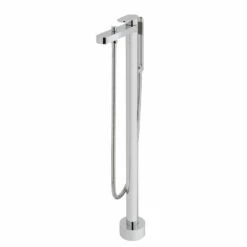 Vado Life Floor Mounted Bath Shower Mixer With Shower Kit -TAP WAREHOUSE Shop vado life floorstand bath shower mixer and handset