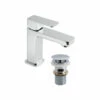 Vado Phase Single Lever Mini Mono Basin Mixer With Universal Clicker Waste 2 Vado Phase Single Lever Mini Mono Basin Mixer With Universal Clicker Waste -TAP WAREHOUSE Shop vado phase single lever deck mini mono basin tap