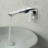 Vado Phase Wall Mounted 2 Hole Basin Mixer With Rectangular Backplate 2 Vado Phase Wall Mounted 2 Hole Basin Mixer With Rectangular Backplate -TAP WAREHOUSE Shop vado phase wall mounted basin mixer tap