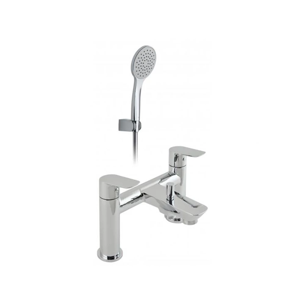 Vado Photon 2 Hole Bath Shower Mixer With Shower Kit 3 Vado Photon 2 Hole Bath Shower Mixer With Shower Kit