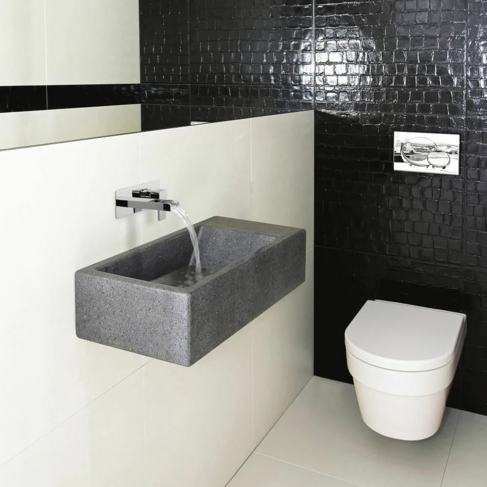 Vado Synergie 2 Hole Wall Mounted Single Lever Basin Mixer 5 Vado Synergie 2 Hole Wall Mounted Single Lever Basin Mixer - Image 3