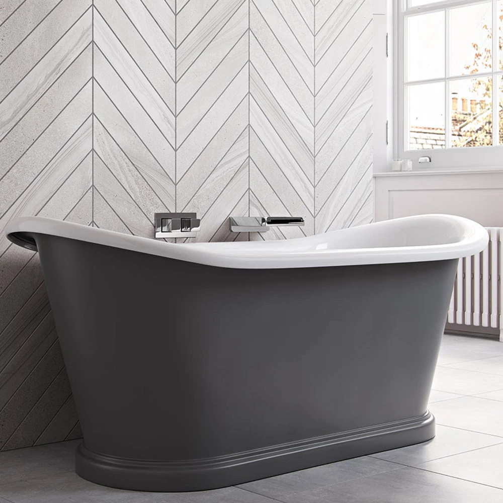 Vado Synergie Wall Mounted Waterfall Bath Spout 4 Vado Synergie Wall Mounted Waterfall Bath Spout - Image 2