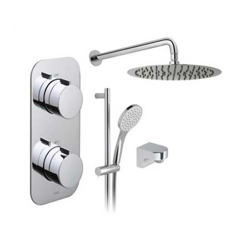 Vado Tablet Altitude 2 Outlet Concealed Thermostatic Shower Valve Package 4 Vado Tablet Altitude 2 Outlet Concealed Thermostatic Shower Valve Package - Image 2