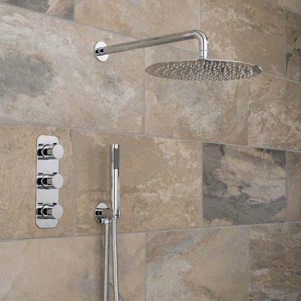 Vado Tablet Altitude Vertical Concealed Thermostatic Shower Valve Package 9 4 Vado Tablet Altitude Vertical Concealed Thermostatic Shower Valve Package 9 - Image 2