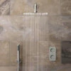 Vado Tablet Altitude Vertical Concealed Thermostatic Shower Valve Package 17 2 Vado Tablet Altitude Vertical Concealed Thermostatic Shower Valve Package 17 -TAP WAREHOUSE Shop vado tablet altitude shower kit fixed head handset