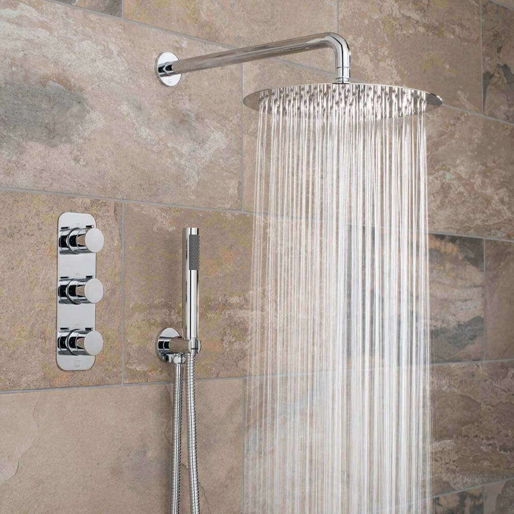 Vado Tablet Altitude Vertical Concealed Thermostatic Shower Valve Package 9 3 Vado Tablet Altitude Vertical Concealed Thermostatic Shower Valve Package 9