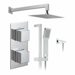 Vado Tablet Notion Vertical Concealed Thermostatic Shower Valve Package 22 -TAP WAREHOUSE Shop vado tablet notion thermostat concealed shower set