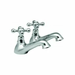 Vado Victoriana Deck Mounted Bath Pillar Taps