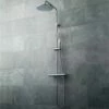 Vado Velo Thermostatic Shower Valve With Rigid Riser, Shower Head & Handset -TAP WAREHOUSE Shop vel 149 rrk div st c p hero