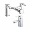 Vellamo Quadro Basin Mixer & Bath Filler Value Pack 2 Vellamo Quadro Basin Mixer & Bath Filler Value Pack -TAP WAREHOUSE Shop vel quadro bm bf updated cutout