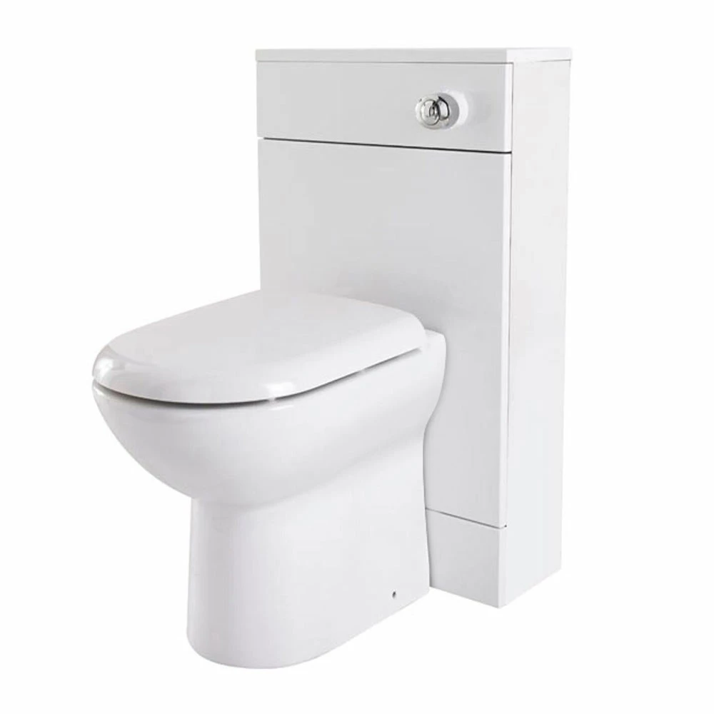 Vellamo Alpine 500mm Back To Wall WC Toilet Unit - 330mm Deep 3 Vellamo Alpine 500mm Back To Wall WC Toilet Unit - 330mm Deep