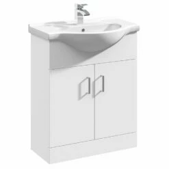 Vellamo Alpine 1150mm 2 Door Furniture Suite With Back To Wall Toilet & Concealed Cistern - Gloss White 12 Vellamo Alpine 1150mm 2 Door Furniture Suite With Back To Wall Toilet & Concealed Cistern - Gloss White -TAP WAREHOUSE Shop vellamo alpine 650mm 2 door floor vanity unit
