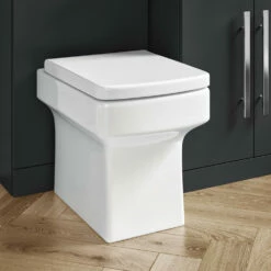 Vellamo Aspire 1100mm Matt Grey 2 Door Combination Ceramic Basin & Toilet Unit - No Cistern Or Toilet 23 Vellamo Aspire 1100mm Matt Grey 2 Door Combination Ceramic Basin & Toilet Unit - No Cistern Or Toilet -TAP WAREHOUSE Shop vellamo aspire back to wall toilet combination unit drawer lifestyle2