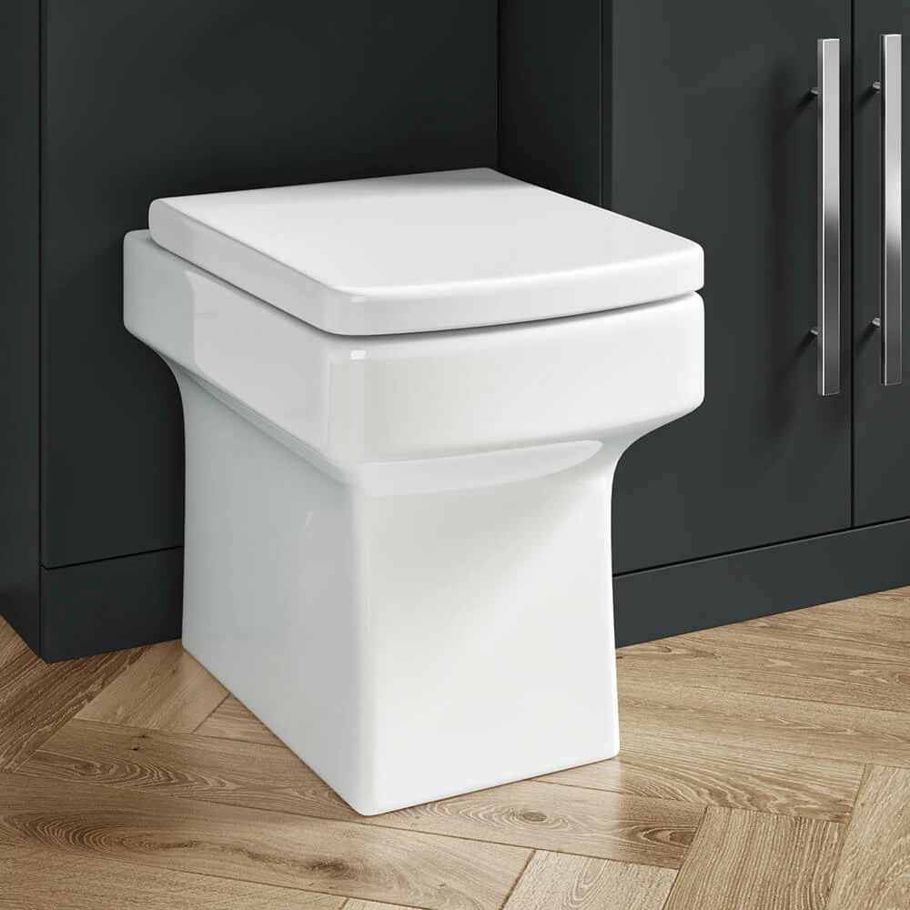 Vellamo Aspire 1100mm Matt Grey 2 Door Combination Ceramic Basin & Toilet Unit - No Cistern Or Toilet 9 Vellamo Aspire 1100mm Matt Grey 2 Door Combination Ceramic Basin & Toilet Unit - No Cistern Or Toilet - Image 7