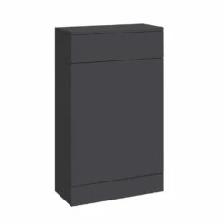 Vellamo Aspire Back To Wall WC Toilet Unit - Matt Grey