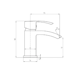 Vellamo City Matt Black Basin Mixer Tap & Waste 13 Vellamo City Matt Black Basin Mixer Tap & Waste -TAP WAREHOUSE Shop vellamo city basin tap w clicker waste tech