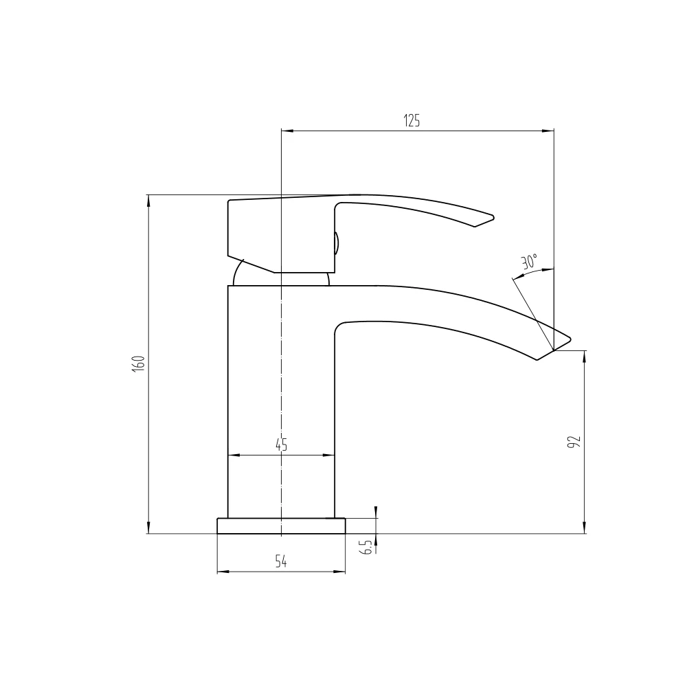 Vellamo City Matt Black Basin Mixer Tap & Waste 8 Vellamo City Matt Black Basin Mixer Tap & Waste - Image 6