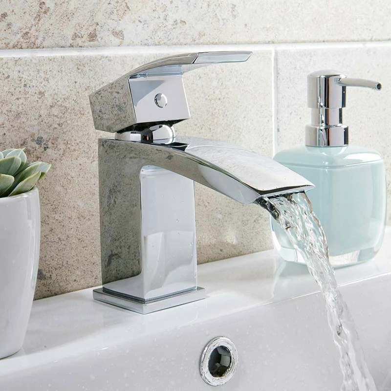 Vellamo City Small Cloakroom Basin Mixer Tap & Waste 3 Vellamo City Small Cloakroom Basin Mixer Tap & Waste