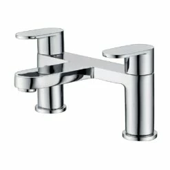 Vellamo Connect Basin Mixer & Bath Filler Pack 8 Vellamo Connect Basin Mixer & Bath Filler Pack -TAP WAREHOUSE Shop vellamo connect deck mounted bath filler cutout