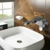 Vellamo Desire Wall Mounted Basin Mixer Tap