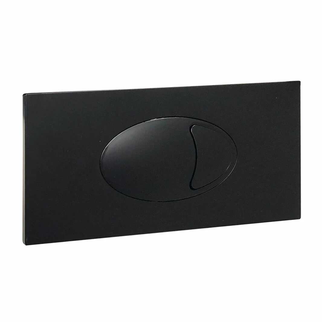 Drench Matt Black Dual Flush Plate 4 Drench Matt Black Dual Flush Plate - Image 2