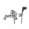 Vellamo Echo Bath Shower Mixer With Shower Attachment -TAP WAREHOUSE Shop vellamo echo bath shower mixer tap cutout