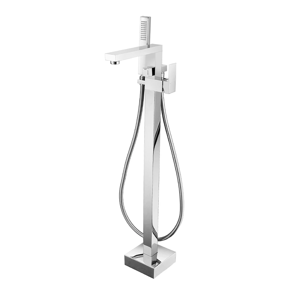 Vellamo Forte Freestanding Bath Shower Mixer With Shower Kit 4 Vellamo Forte Freestanding Bath Shower Mixer With Shower Kit - Image 2
