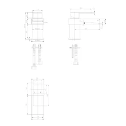 Vellamo Maya Waterfall Basin Mixer With Clicker Waste 11 Vellamo Maya Waterfall Basin Mixer With Clicker Waste -TAP WAREHOUSE Shop vellamo maya basin mixer tap clicker waste tech