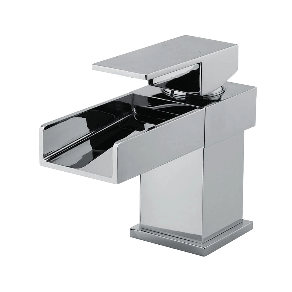 Vellamo Maya Waterfall Basin Mixer With Clicker Waste 4 Vellamo Maya Waterfall Basin Mixer With Clicker Waste - Image 2