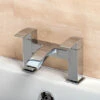 Vellamo City Waterfall Bath Mixer Tap 2 Vellamo City Waterfall Bath Mixer Tap -TAP WAREHOUSE Shop vellamo peak bath filler cut 915